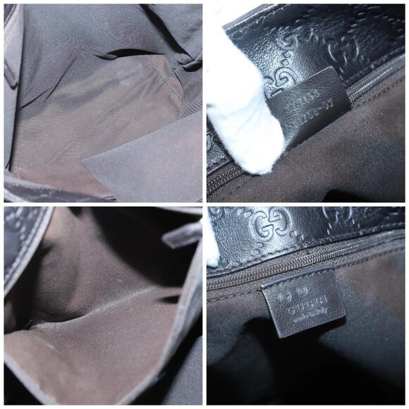 GUCCI Tote Bag Canvas Outlet Brown Gold 279153 Auth bs26148 - Picture 15 of 16